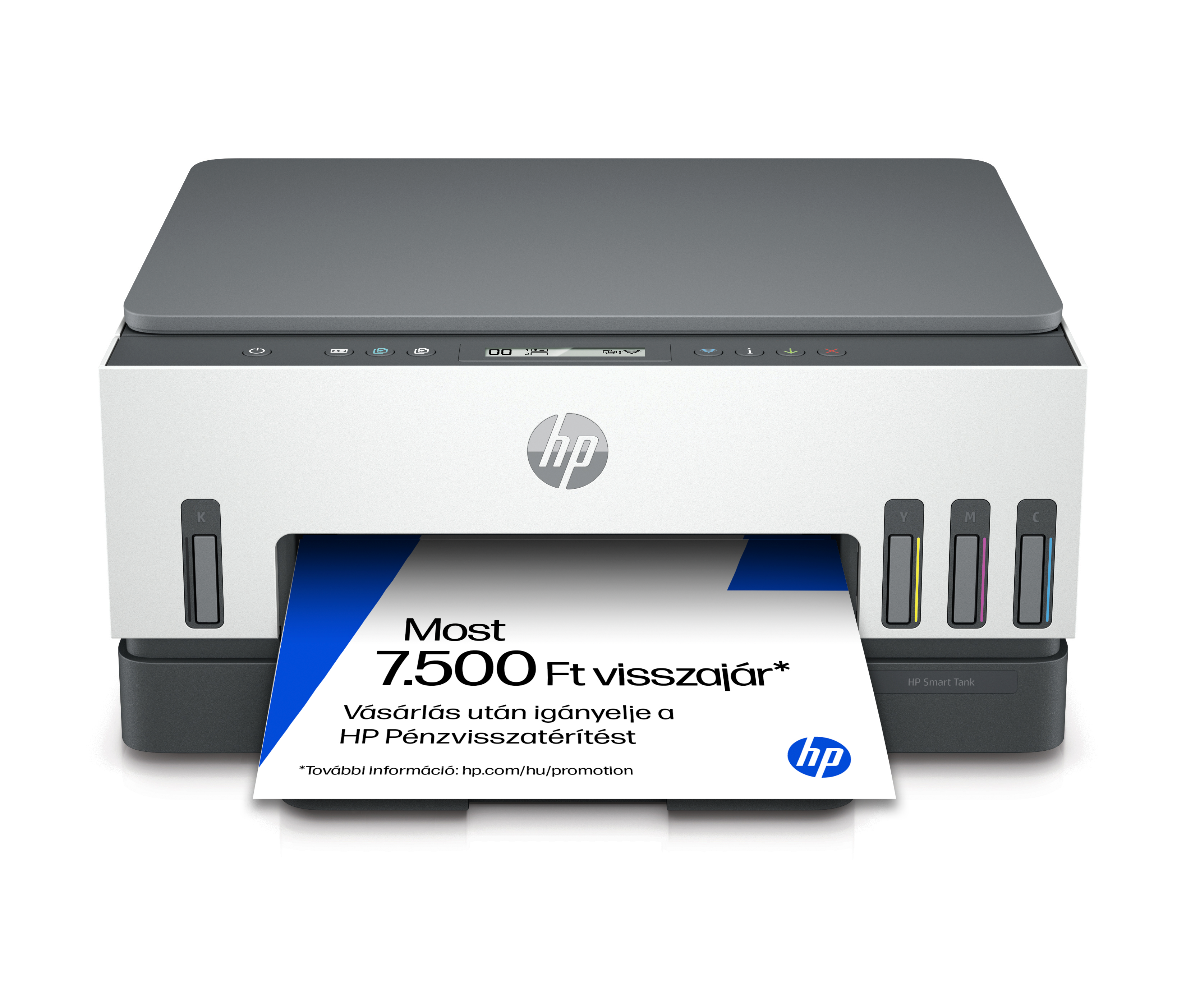 HP SmartTank 720 multifunkciós színes DUPLEX WiFi külső tintatartályos tintasugaras nyomtató (6UU46A)