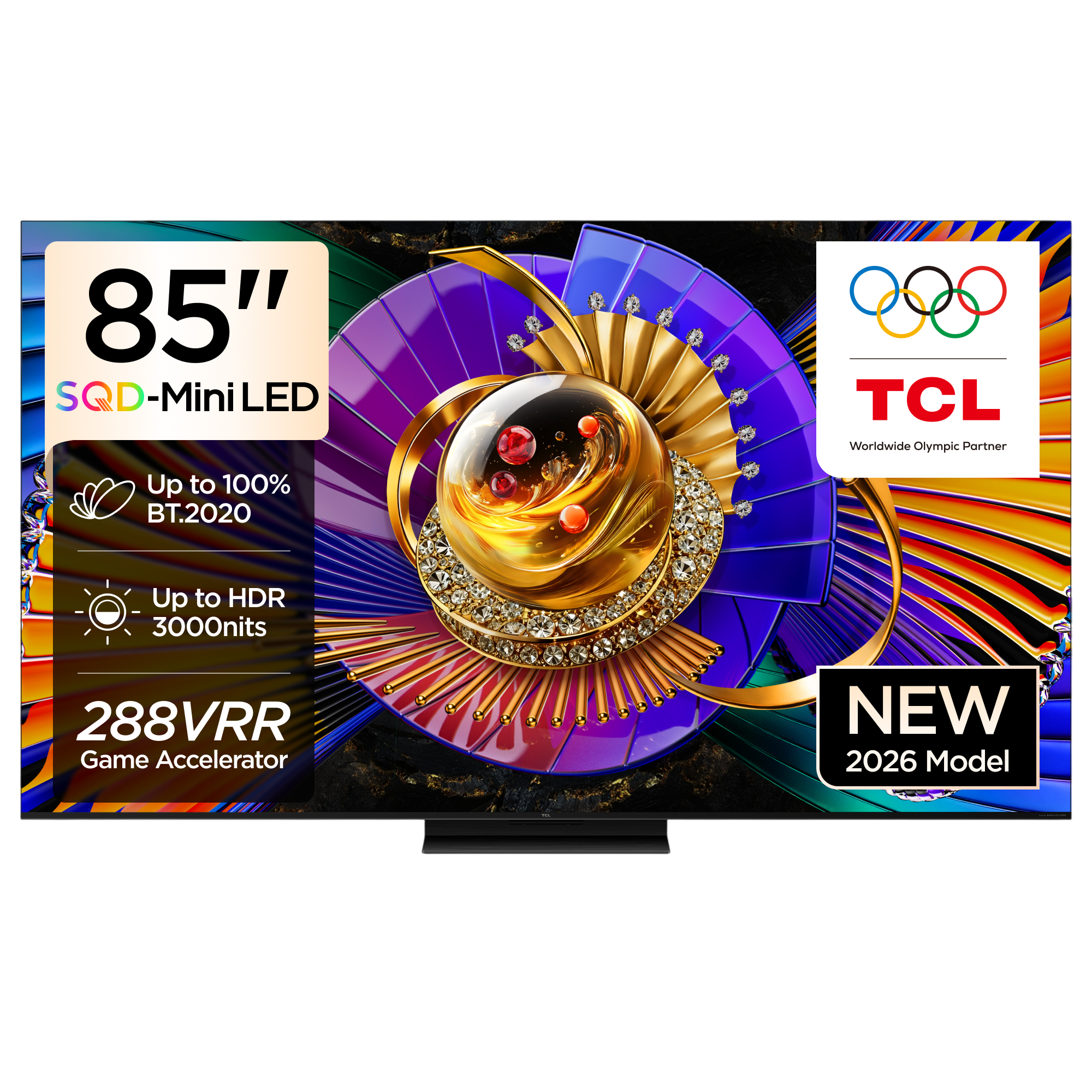 TCL 85C7L 85 inç 216 Ekran Uydu Alıcılı Smart 4K UHD SQD-Mini LED