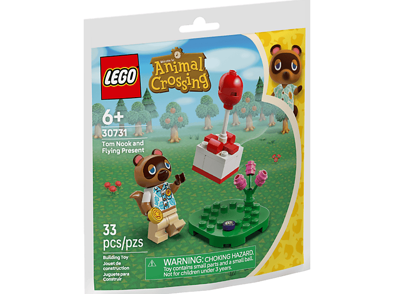 Lego Animal Crossing: 30731 Tom Nook and Flying Present Bausatz — Foto 2 von 2
