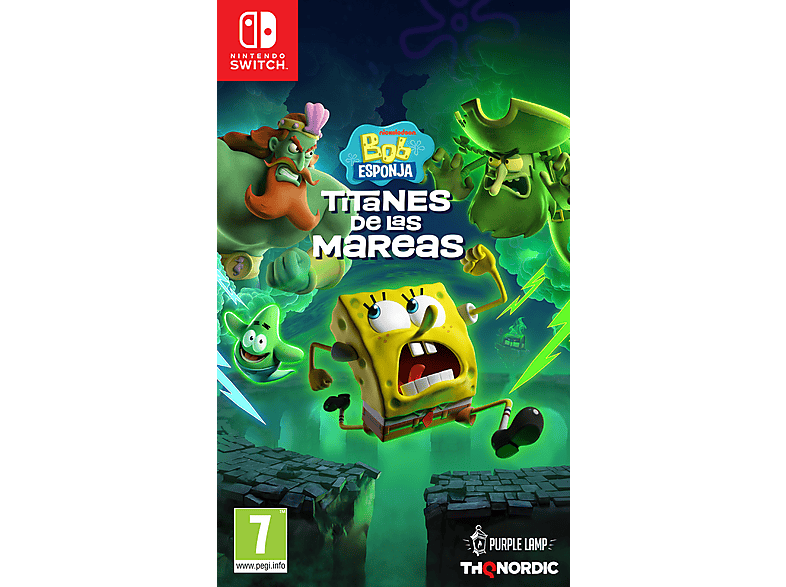Nintendo Switch Bob Esponja: Titanes de las mareas