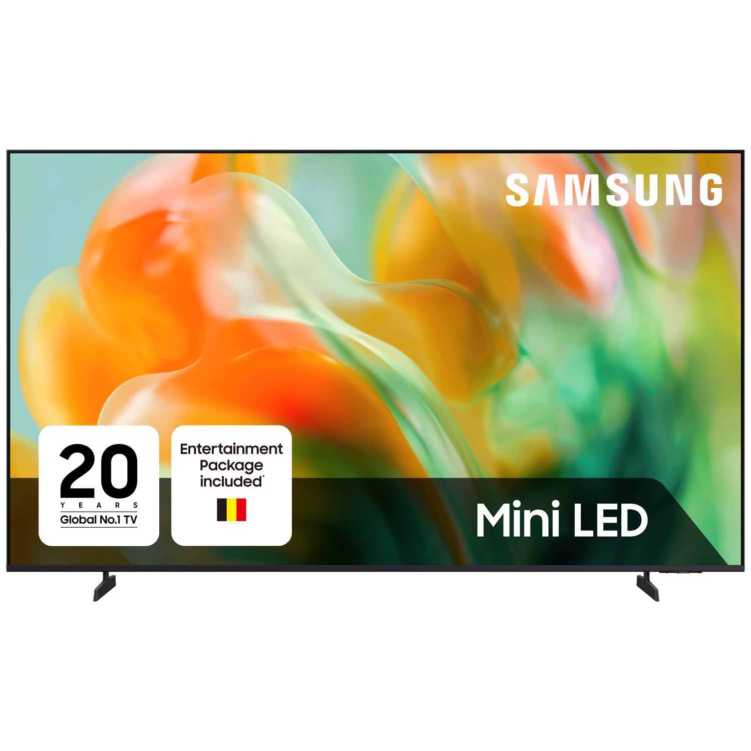 Samsung Mini LED TV met 20 Jaar Global No.1 TV aanbieding en Entertainment Pakket.