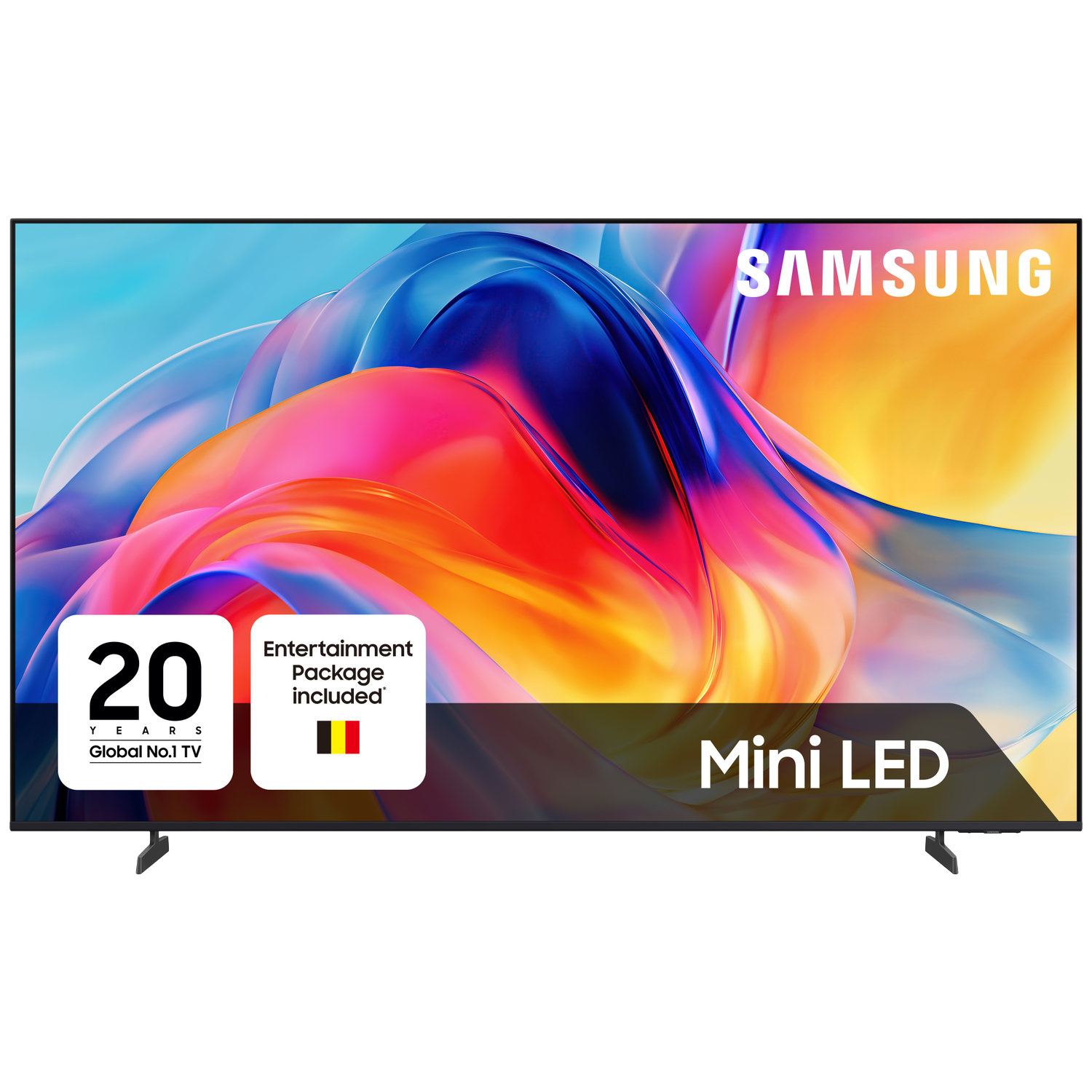 Samsung Mini LED TV met 20 jaar ervaring en entertainmentpakket.