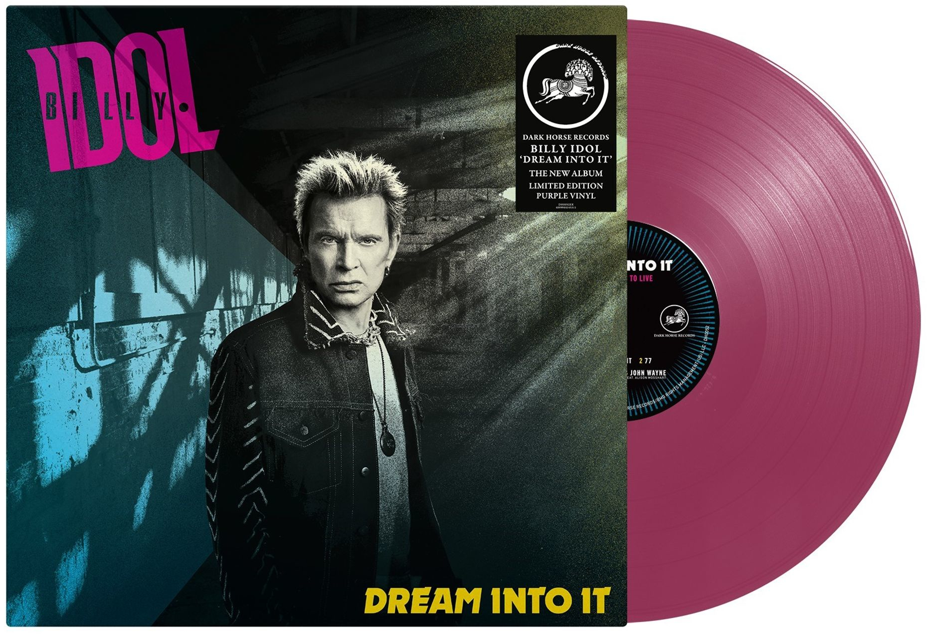Billy Idol - Dream Into It (Purple Vinyl) (Vinyl LP (nagylemez))