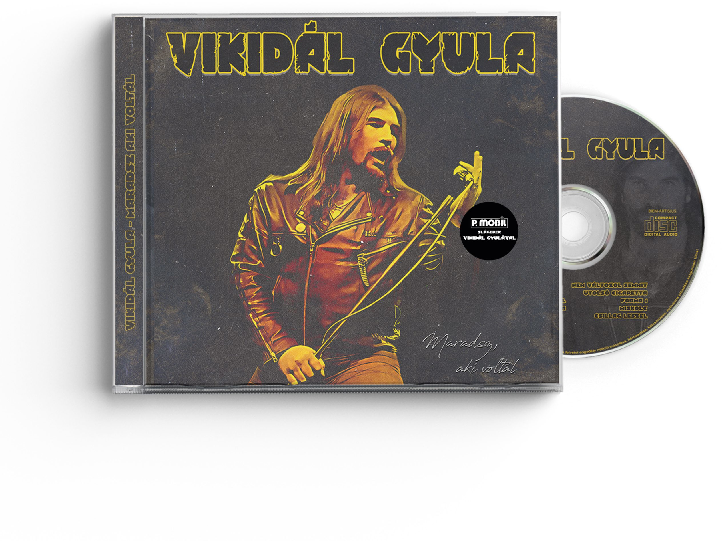 Vikidál Gyula - Maradsz, aki voltál (Újrakiadás) (P. Mobil dalok Gyulával) (CD)