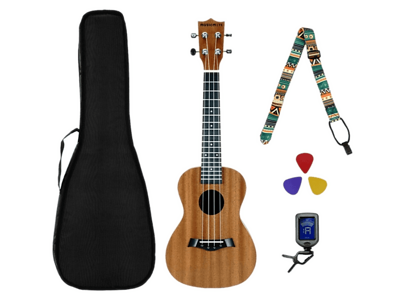 Ukulele MUSIC MATE U-02 AlohaTune Drewno naturalne