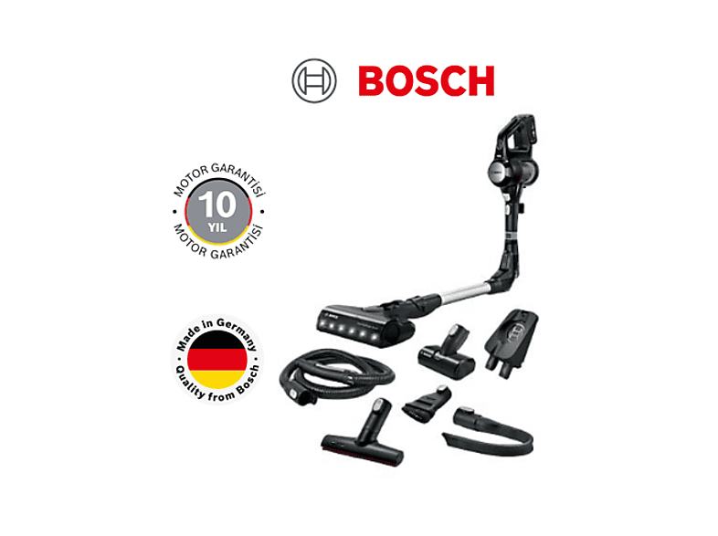 BOSCH BCS711XTR Unlimited 7 Şarjlı Süpürge Siyah