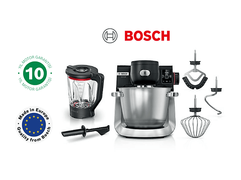 Bosch MUMS6ZS17 Mutfak Şefi Siyah