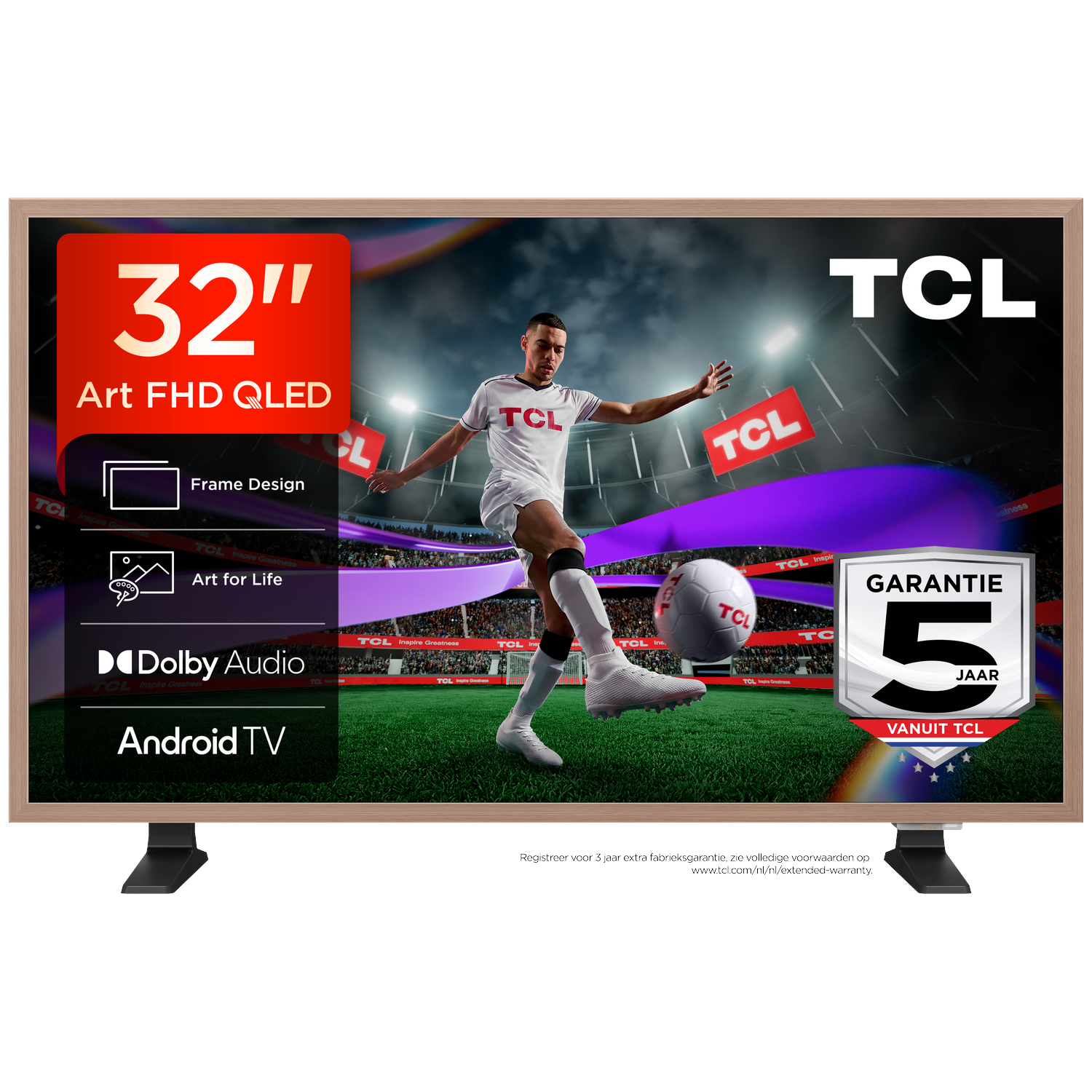 TCL 32A400 Pro - Full HD - QLED-tv - 32 inch - 2026