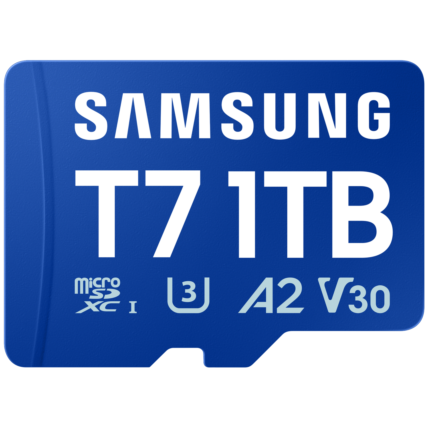 Samsung T7 1TB Micro SDXC I U3 A2 V30 geheugenkaart.