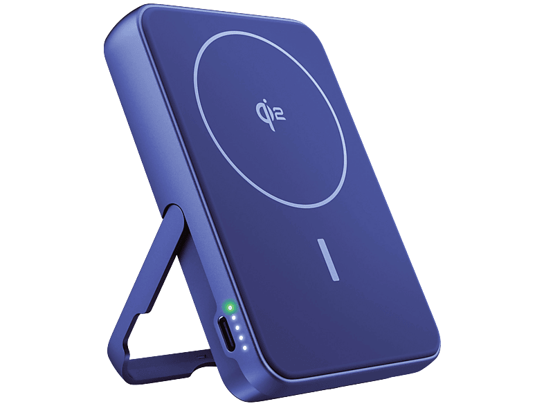 Fresh 'n Rebel Magnet Powerbank sans fil 10000 mAh Qi2 15W True Blue