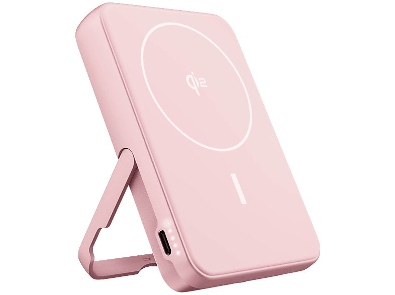 Fresh 'n Rebel Magnet Wireless Powerbank 10000 mAh Qi2 15W Pastel Pink