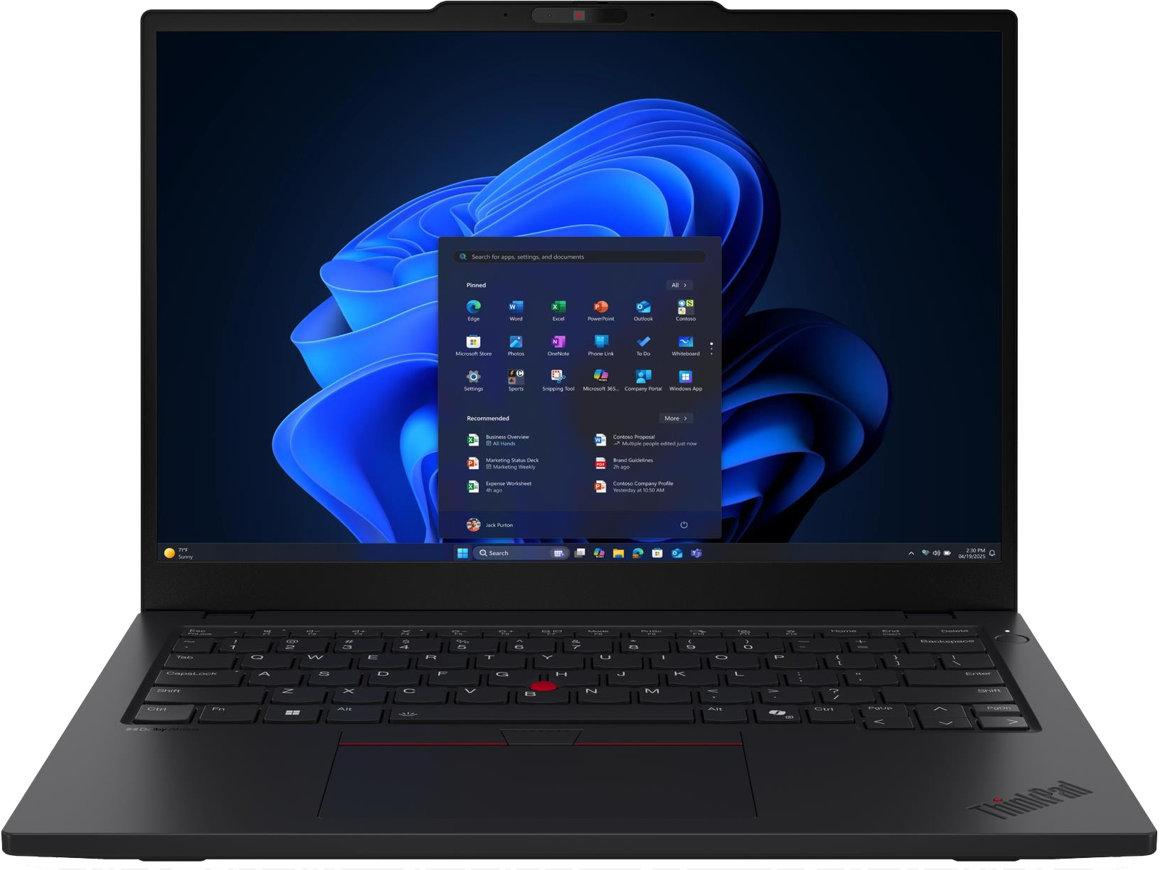 LENOVO ThinkPad L13 Gen 6 21R5001UHV Laptop (13,3" WUXGA/Core Ultra 7/16GB/512 GB SSD/Win11P)