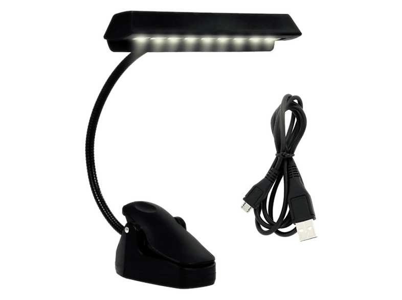 Lampka LED do pulpitu na nuty MUSIC MATE MM-A85 PureLight Czarny