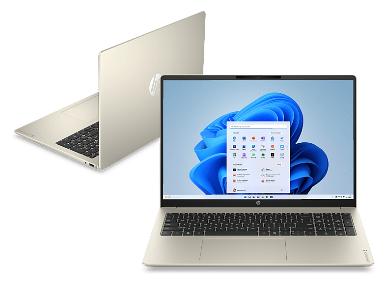Laptop HP OmniBook 3 16-by0041nwx 2K / AMD Ryzen™ 5 40 16 GB RAM 256 SSD Radeon™ 610M Windows 11 Home Złoty