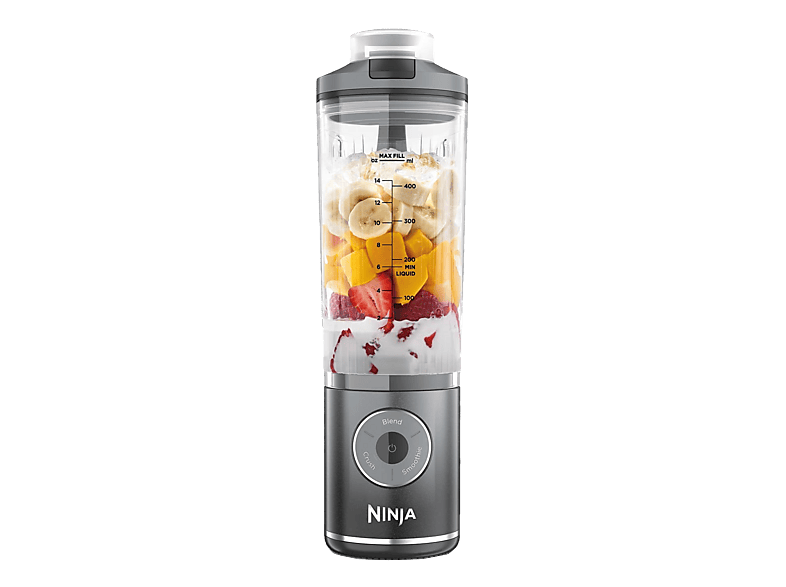 NINJA Blast Max Kabelloser Mixer Grau, 570 ml)