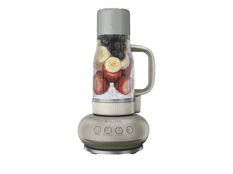 NINJA BlendBoss To-Go Standmixer Stone (1100 W, 710 ml)
