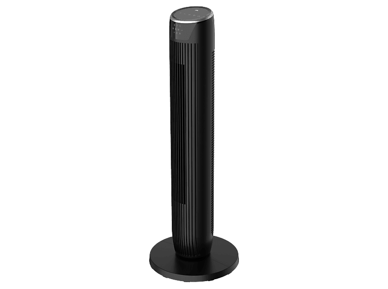 Ventilador de torre - ok. OTF 923026 B ES, 35W, 3 Velocidades, Mando a Distancia, Oscilación, Temporizador 7h, Negro