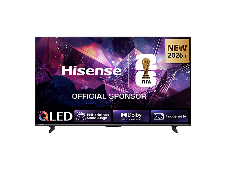 TV QLED 85" - Hisense 85E7S PRO, 4K, 144Hz Nativos, Smooth Motion IA, HDR10+Gaming, Negro