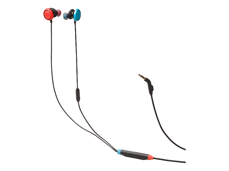 JBL Quantum 50N, In-ear Headset Blau/Rot/Schwarz