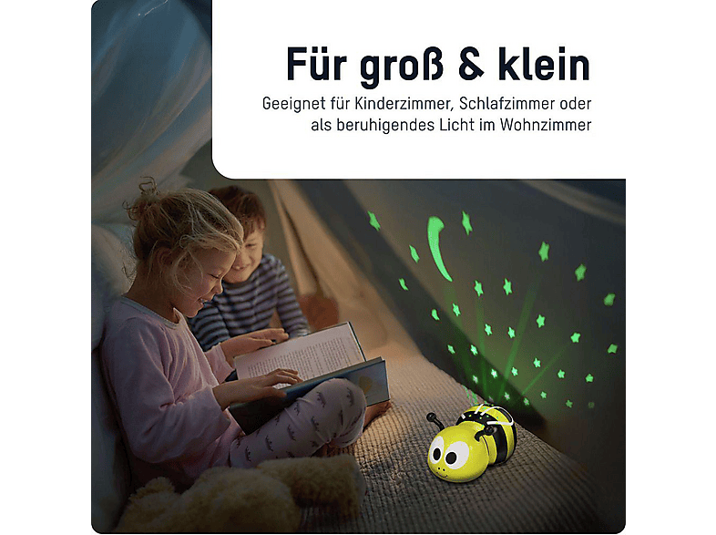 Ansmann Sternenlicht Biene Mia; Nachtlicht — Foto 4 von 5