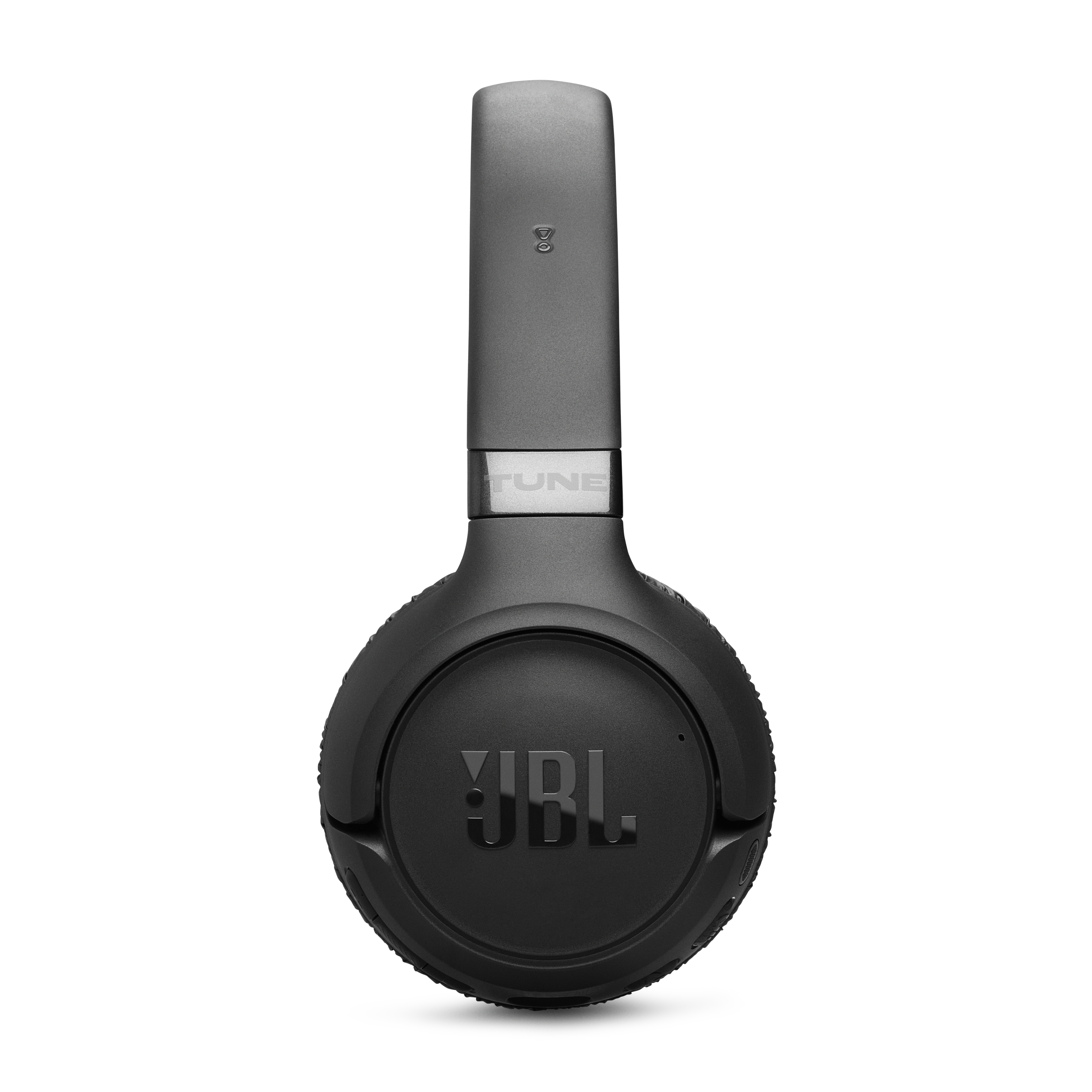 Schwarzer JBL Kopfhörer mit silbernem Band und der Aufschrift TUNE.