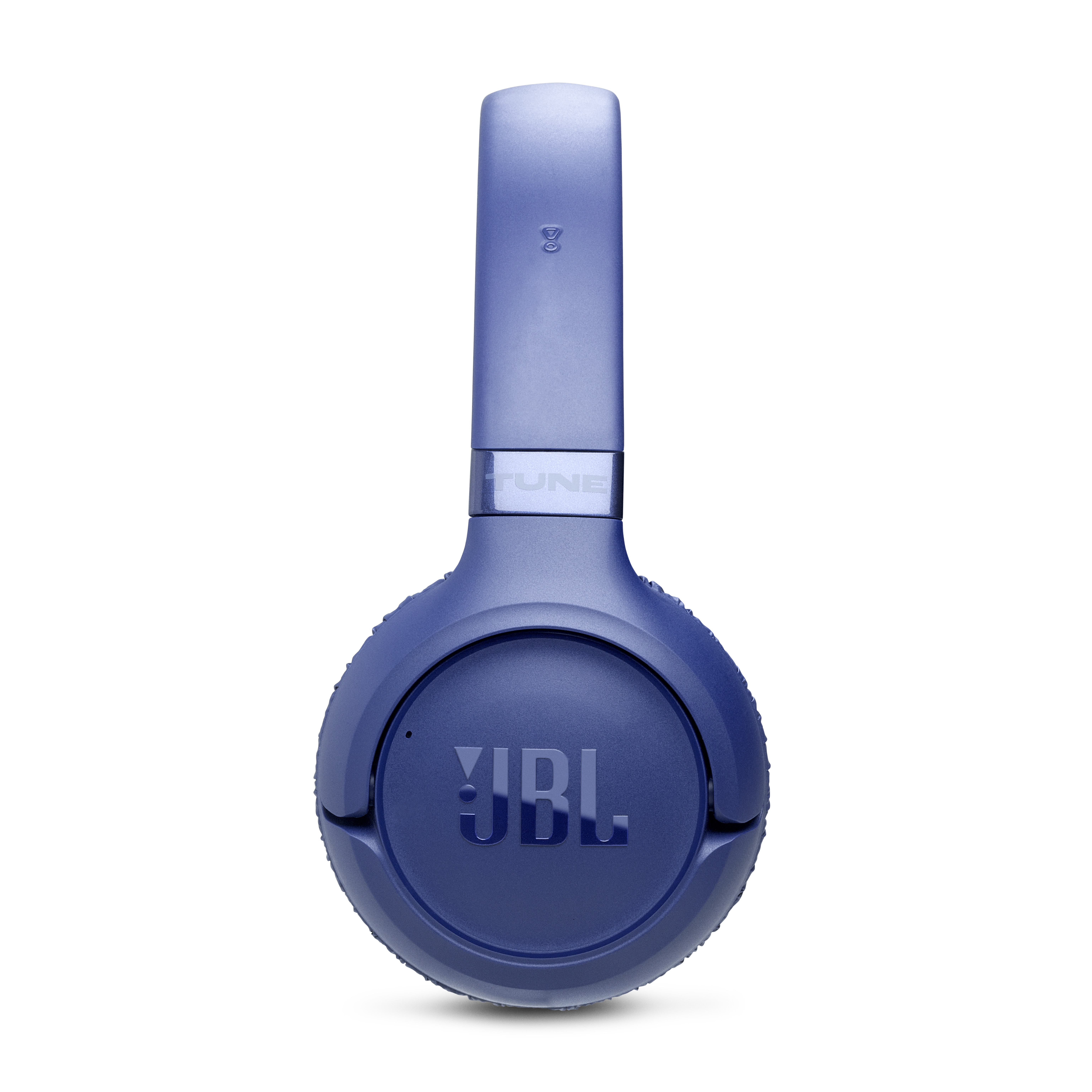 Blaue JBL Kopfhörer mit "TUNE" Schriftzug auf dem Bügel.
