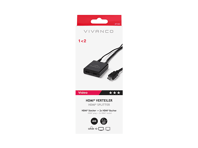 Vivanco HDMI-Splitter — Foto 2 von 2