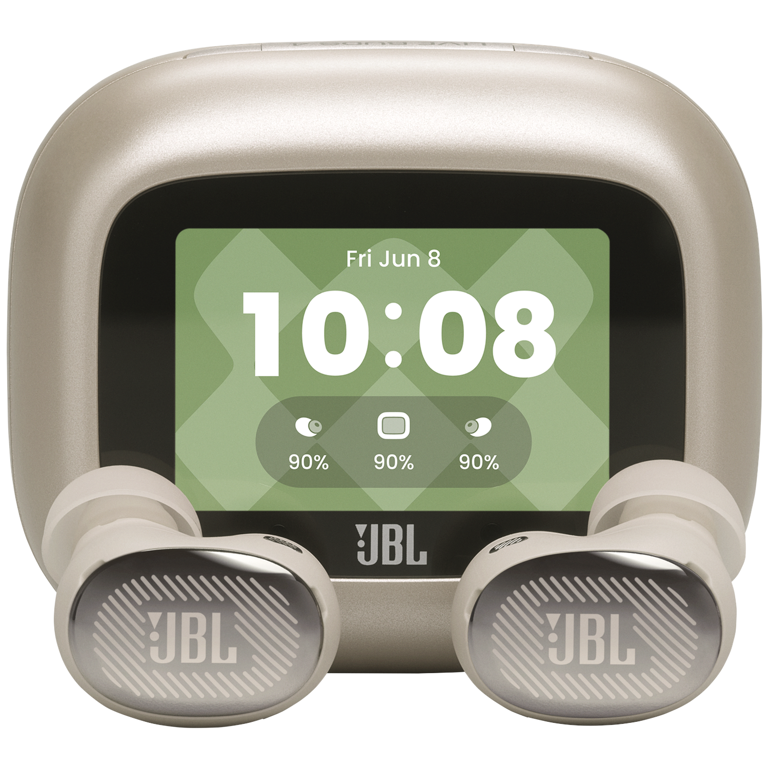 JBL Live Buds 4 Draadloze oordopjes met Noise Cancelling en Smart Case (2026) Champagne