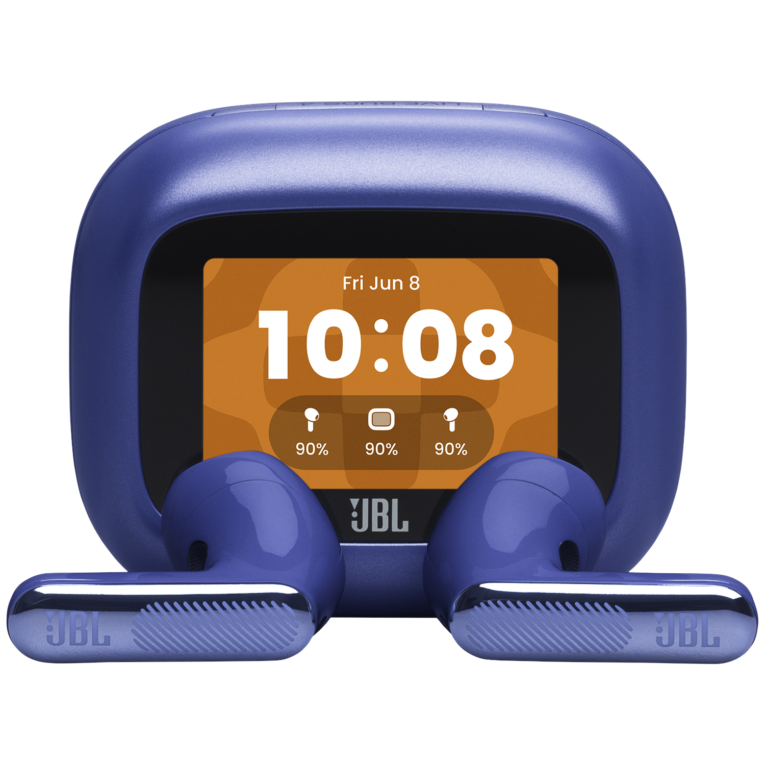 JBL Live Flex 4 Draadloze Oordopjes Met Noise Cancelling En Smart Case (2026) Blauw