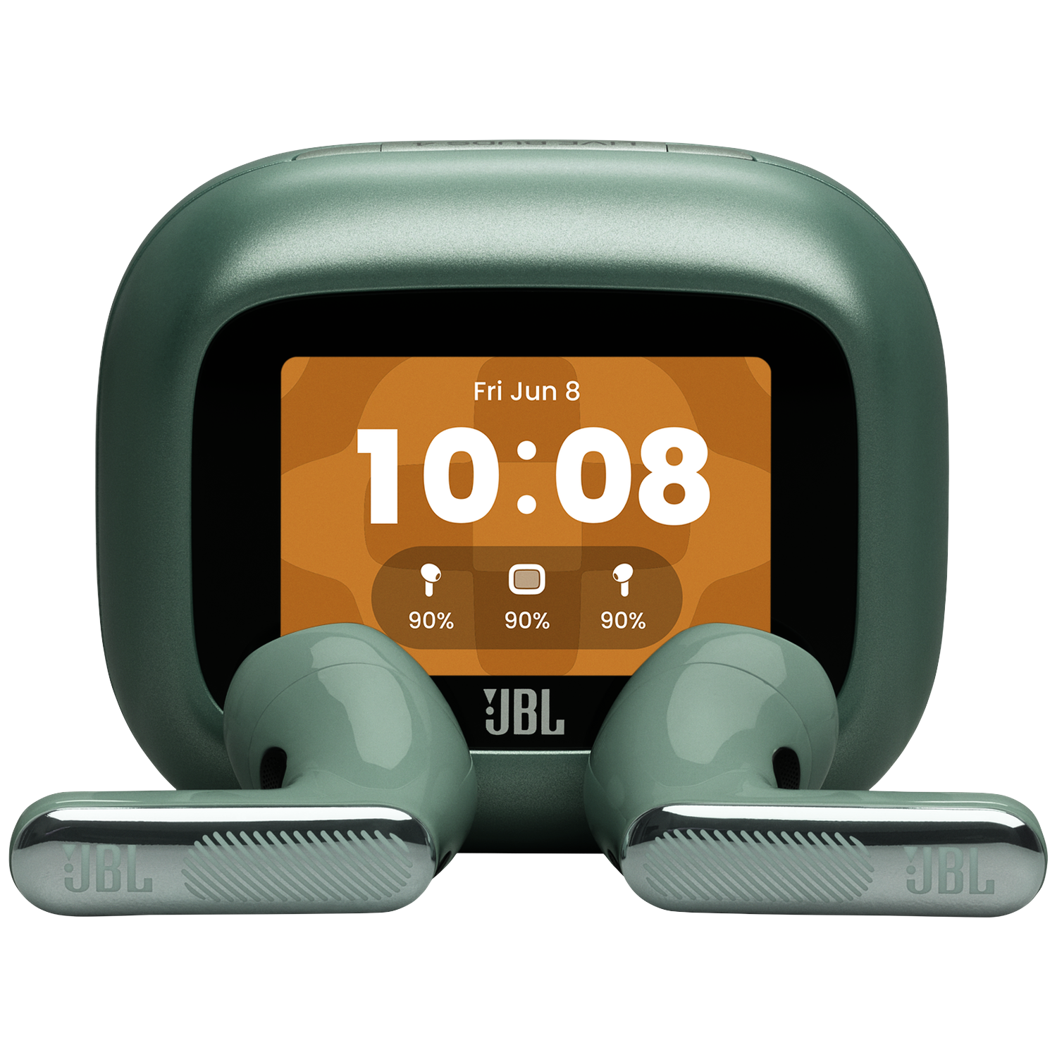 JBL Live Flex 4 Draadloze Oordopjes Met Noise Cancelling En Smart Case (2026) Groen