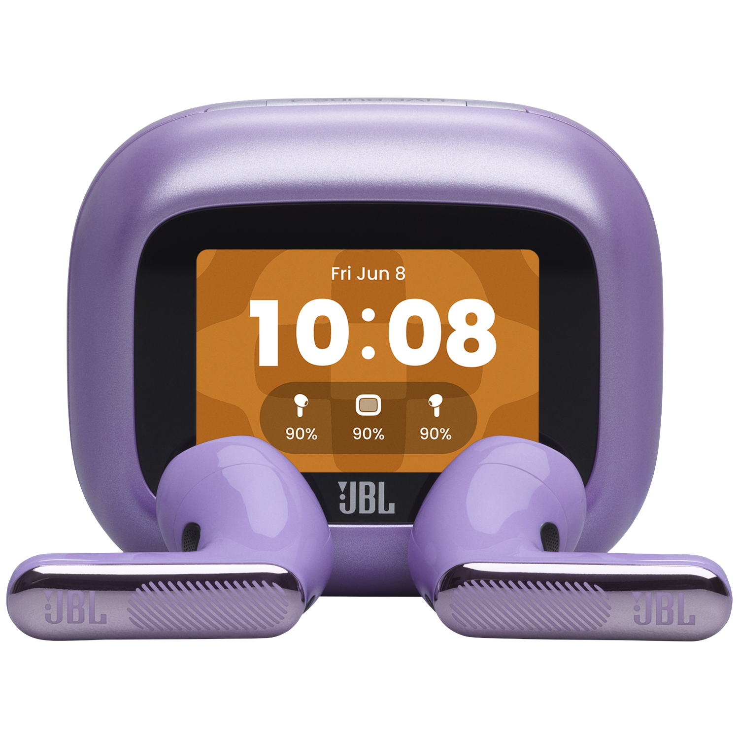 JBL Live Flex 4 Draadloze oordopjes met Noise Cancelling en Smart Case (2026) Paars