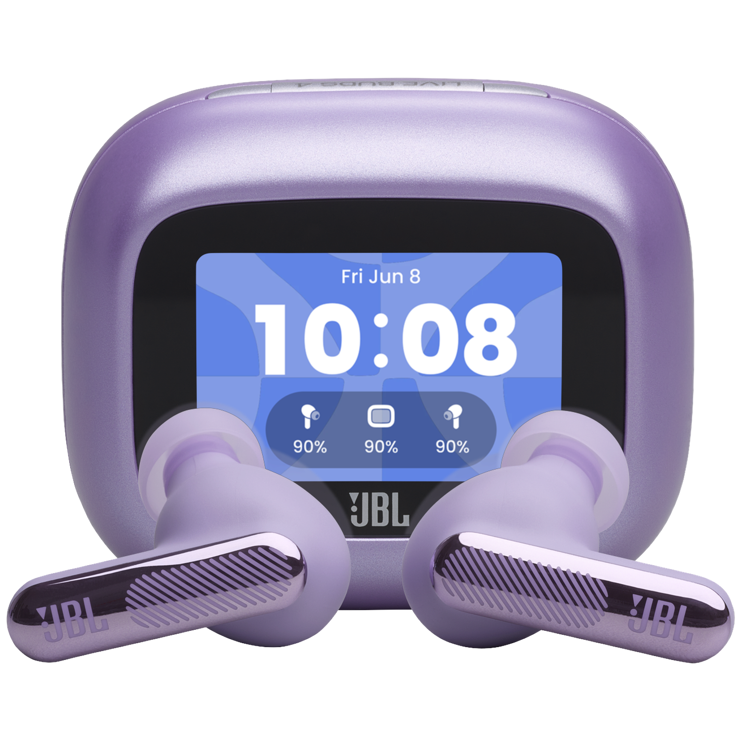 JBL Live Beam 4 Draadloze Oordopjes Met Noise Cancelling En Smart Case (2026) Paars
