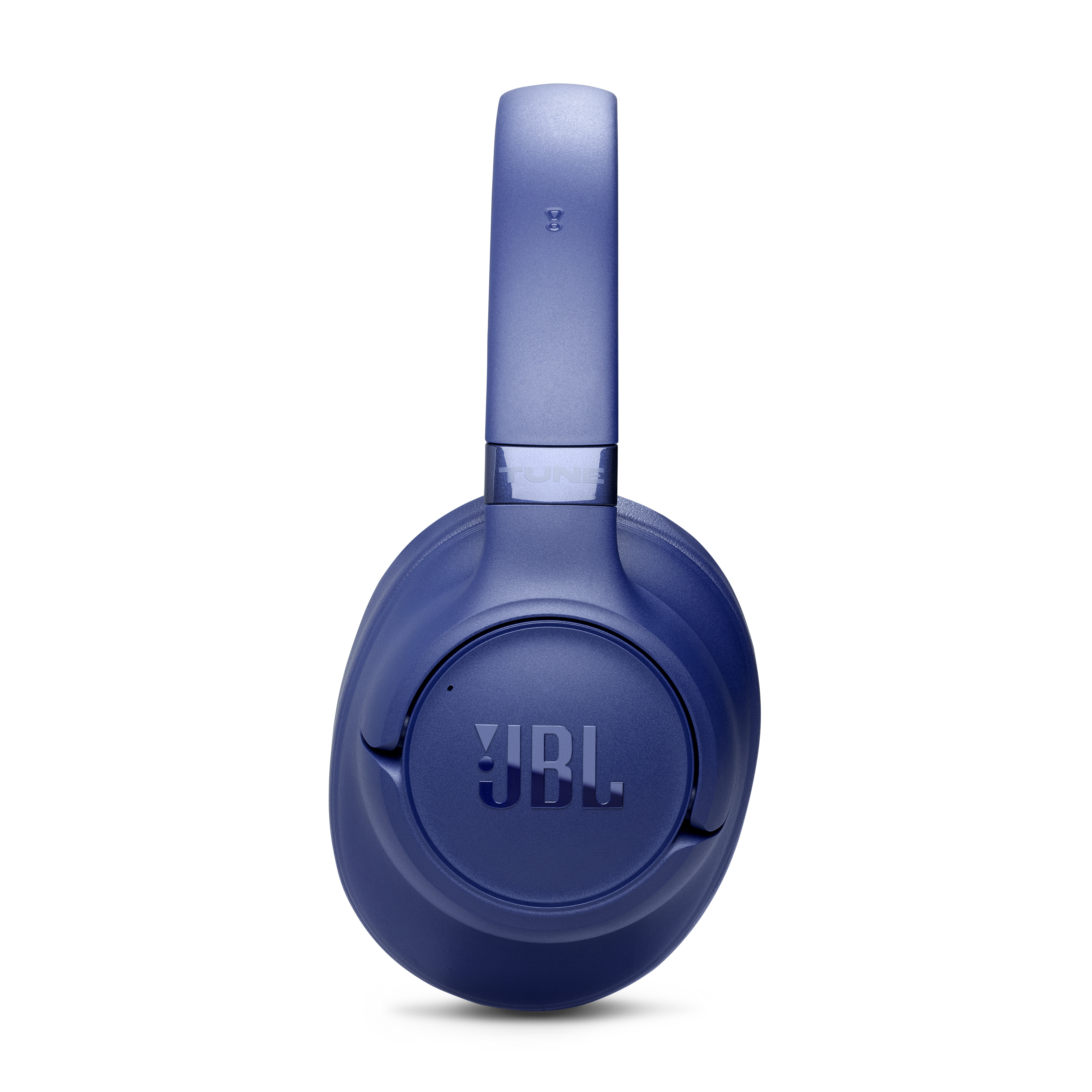 Eine marineblaue JBL-Kopfhörer-Over-Ear-Kopfhörer.