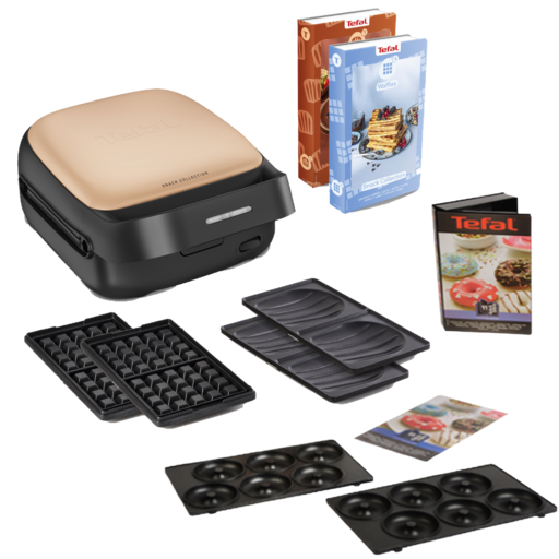 Tefal Snack Collection 3-in-1 Tosti- en Wafelapparaat inclusief Donutplaten