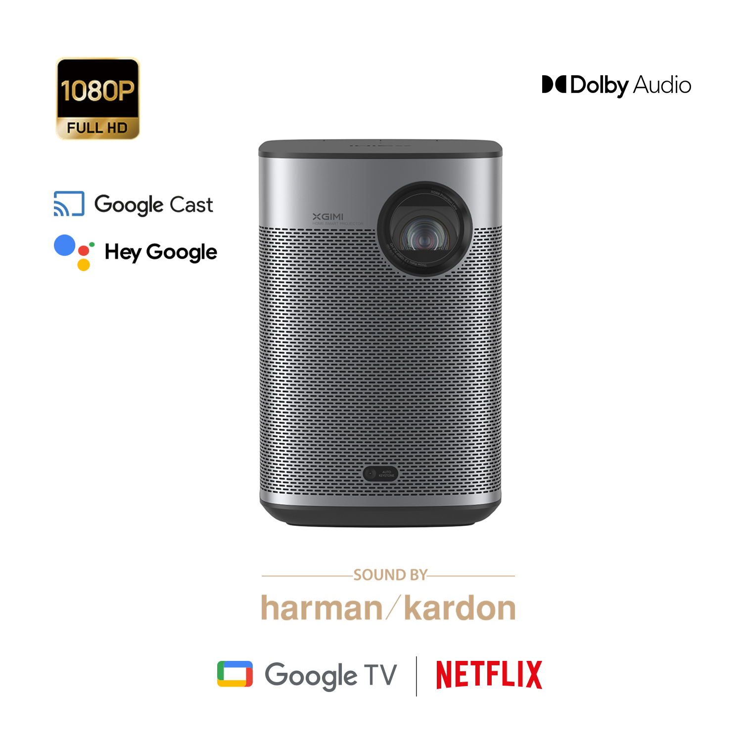 XGIMI Halo+(GTV) Projeksiyon Cihazı Gri Fiyat & Özellik | MediaMarkt