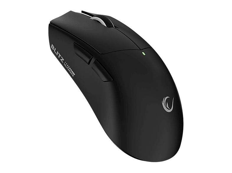 RAMPAGE Blitz Ultimate 8K BT+Wired+2.4G Kablosuz PAW3950 Nordic 52840 MCU Gaming Oyuncu Mouse Siyah