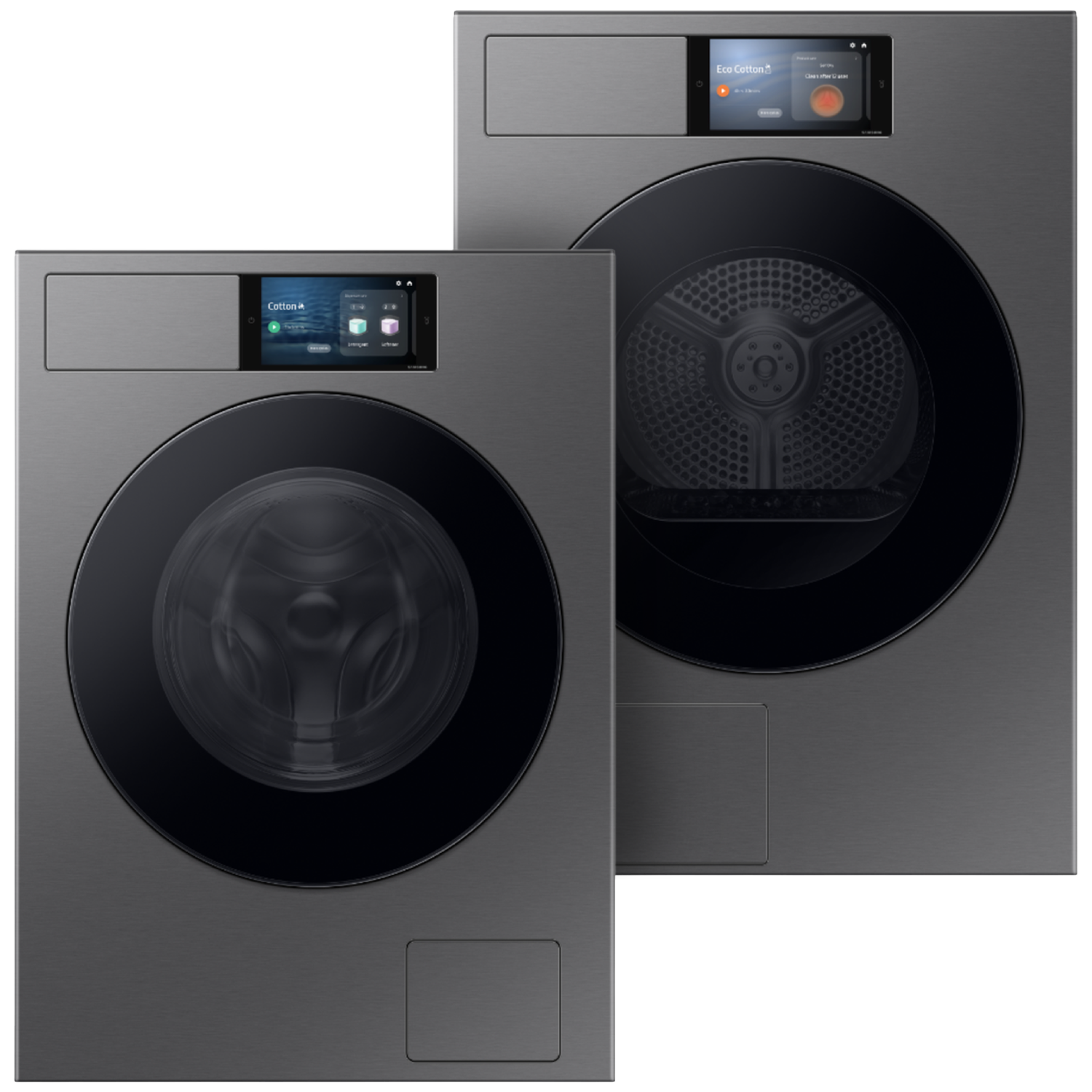 Samsung Wasmachine Wf90f09c4su3 Bespoke 9000-serie + Samsung Droger Dv90f09f4su3 Bundel