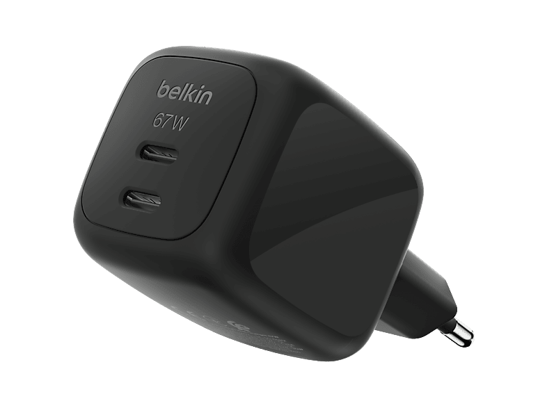 Chargeur double USB-C Belkin BoostCharge Pro 67W
