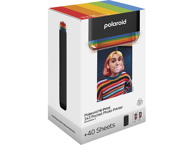 Polaroid Everything Box Hi-Print 2x3 Gen 2 Zwart