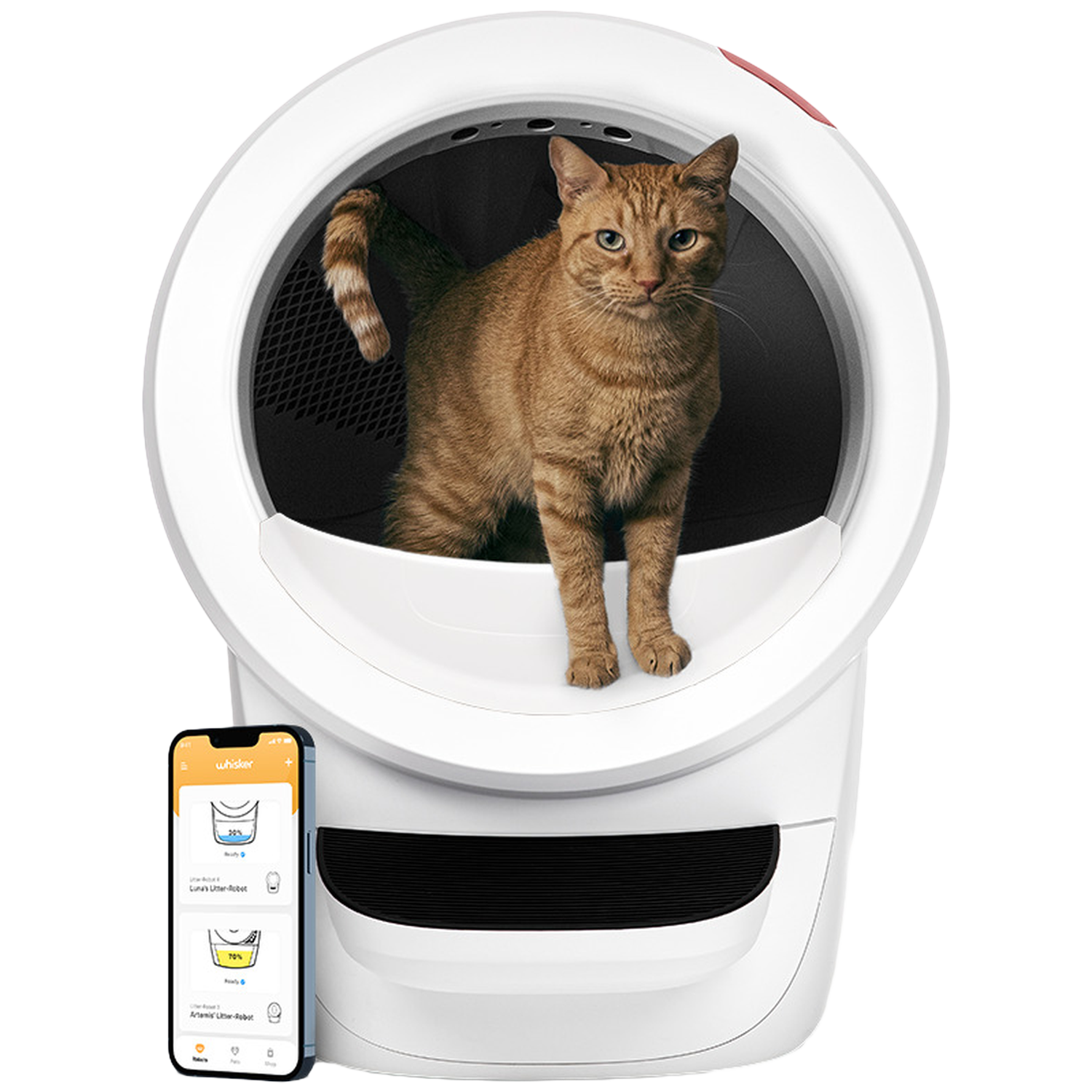 WHISKER LITTER-ROBOT 4 - WHITE - EU Afval