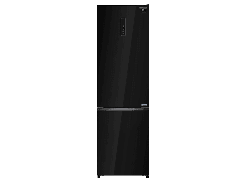 Frigorífico combi - Infiniton FGC-403C20BDG Cristal, Total No Frost, 200 cm de alto, 405 l, Tri-Zona on Door, Cristal Negro