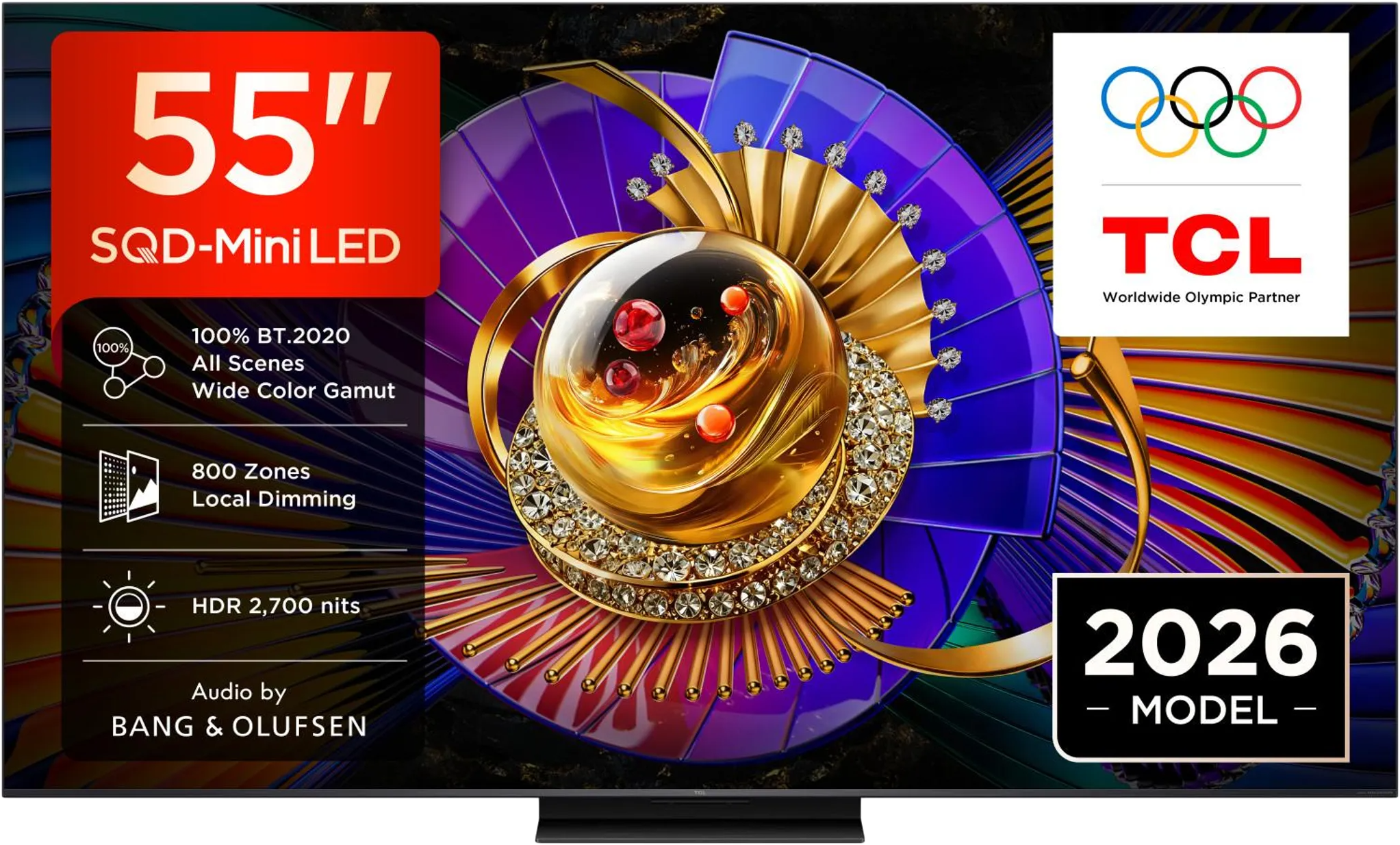TCL 65C7L SQD-Mini Led UHD 4K Google TV, 165 cm
