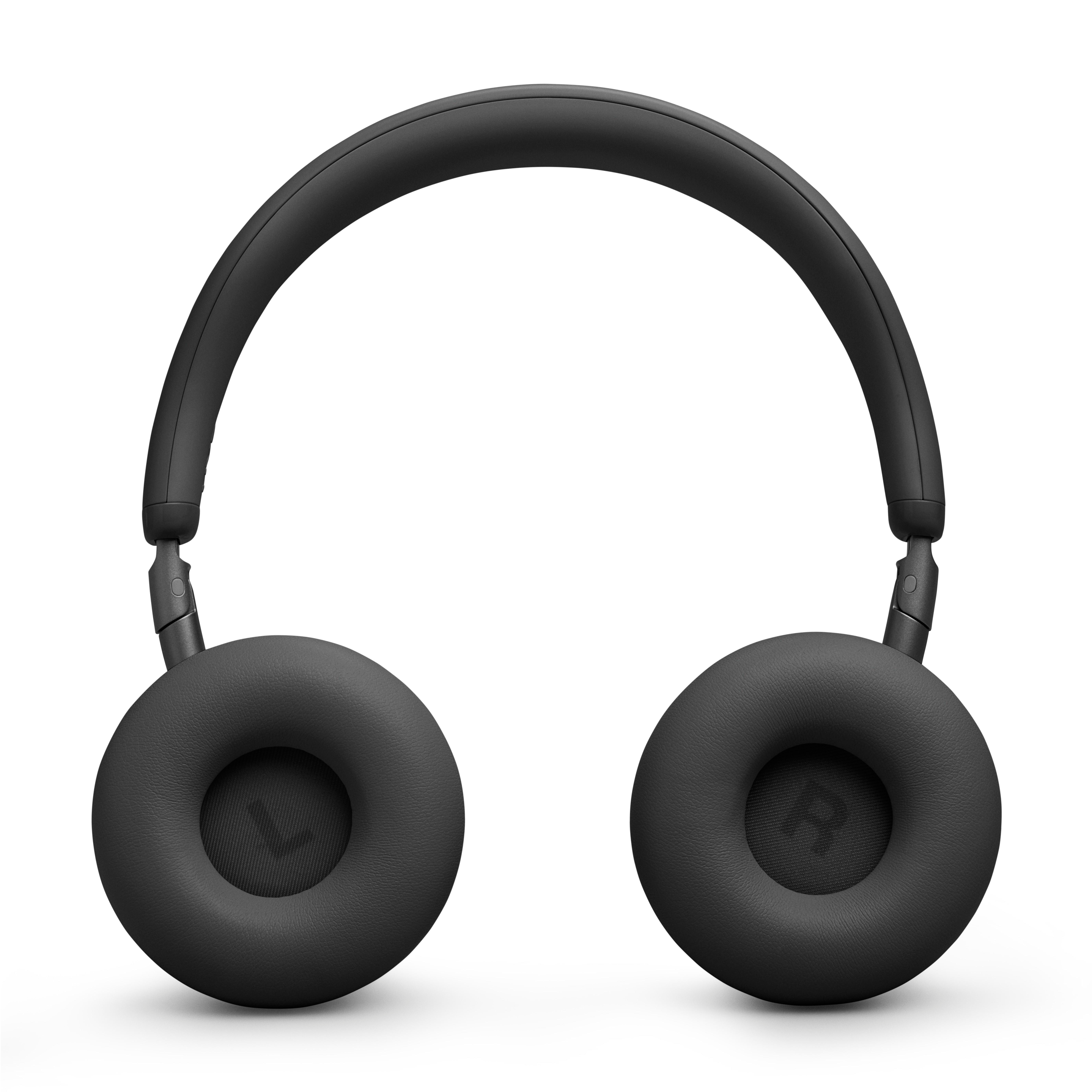 Schwarze Over-Ear-Kopfhörer mit gepolsterten Ohrmuscheln und einem gebogenen Kopfbügel.