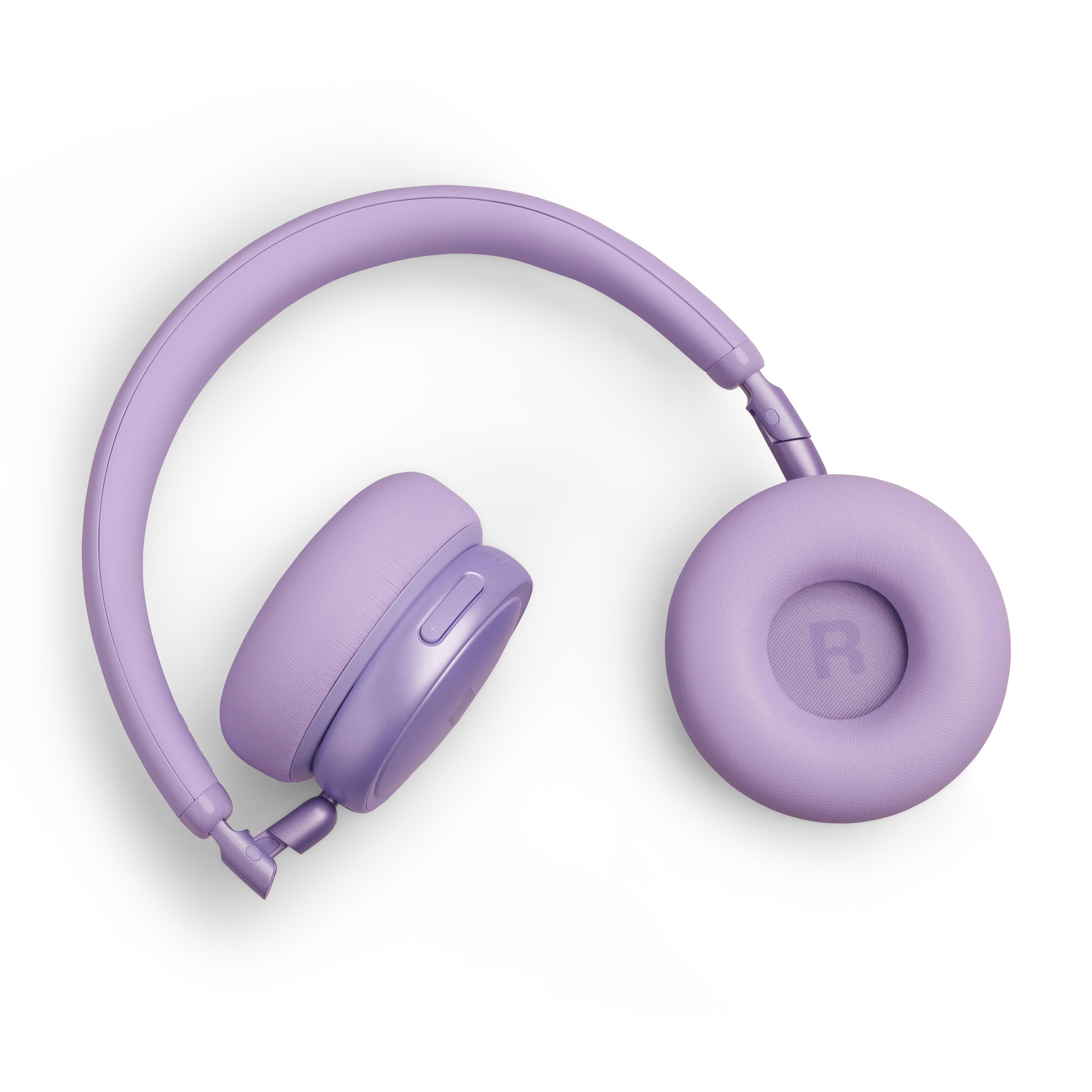 JBL LIVE 680NC, On-ear Kopfhörer Bluetooth Lila | MediaMarkt