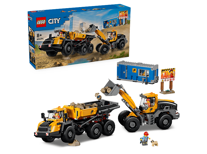 LEGO City - Kiepwagen en voorlader Constructiespeelgoed