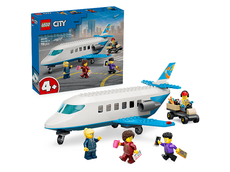 Lego City 60492 Passenger Jet Bouwstenen Multicolor