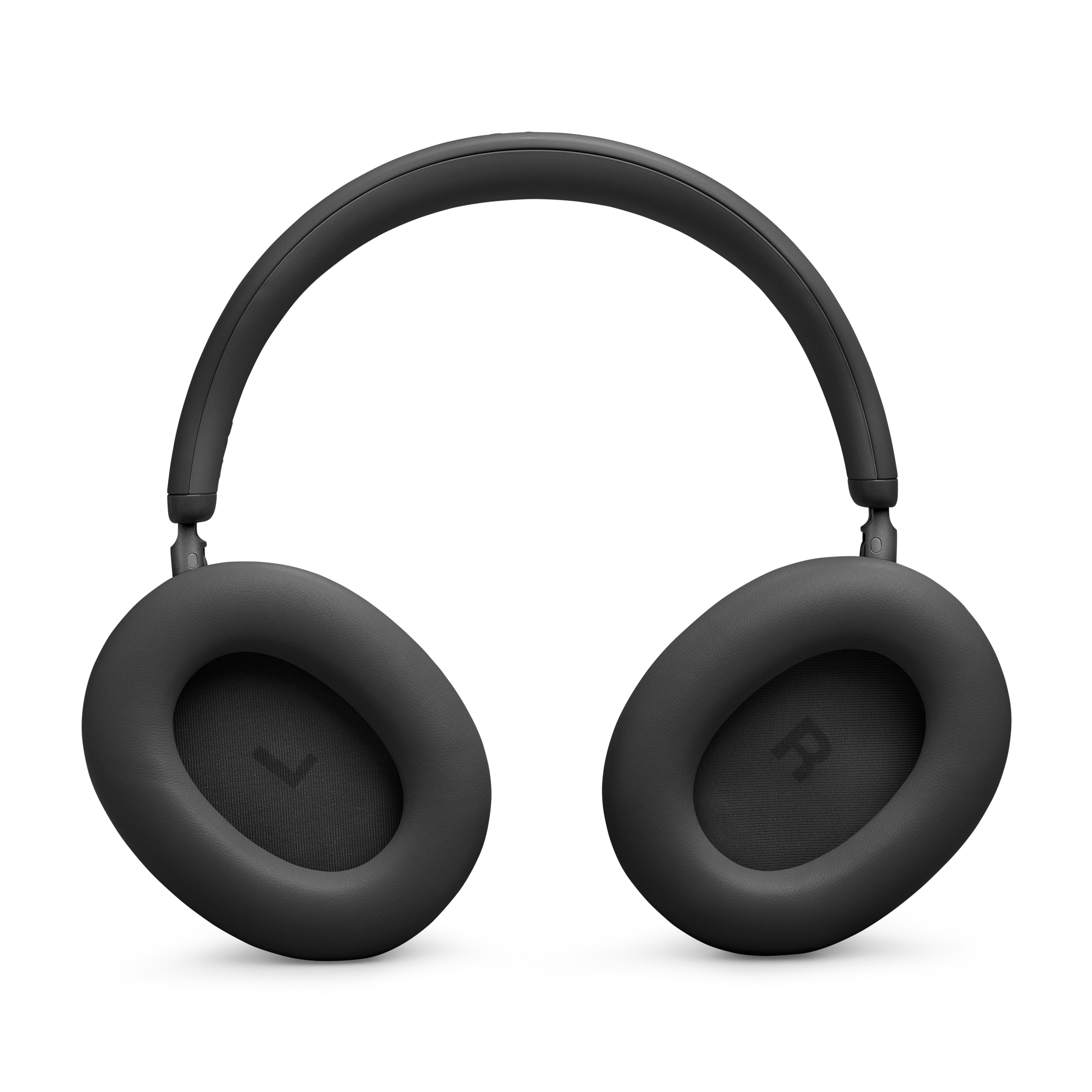 Schwarze Over-Ear-Kopfhörer mit gepolsterten Ohrmuscheln und einem Kopfbügel.