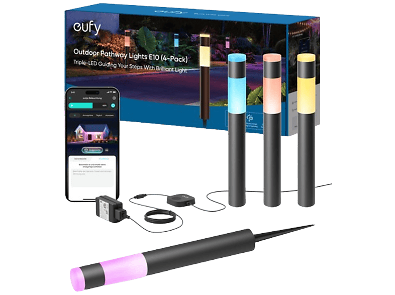 Eufy Outdoor Pathway Light E10 4-pack