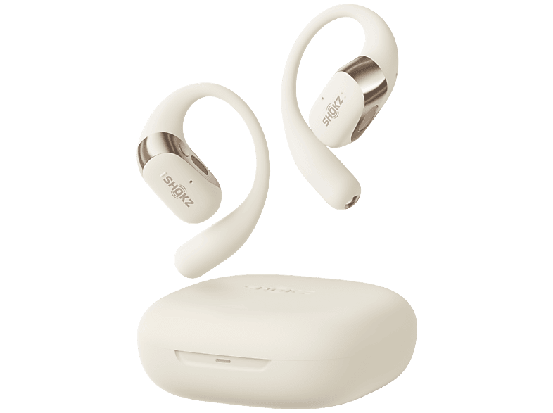 Shokz OpenFit 2 Open-Ear Wireless Earbuds Beige
