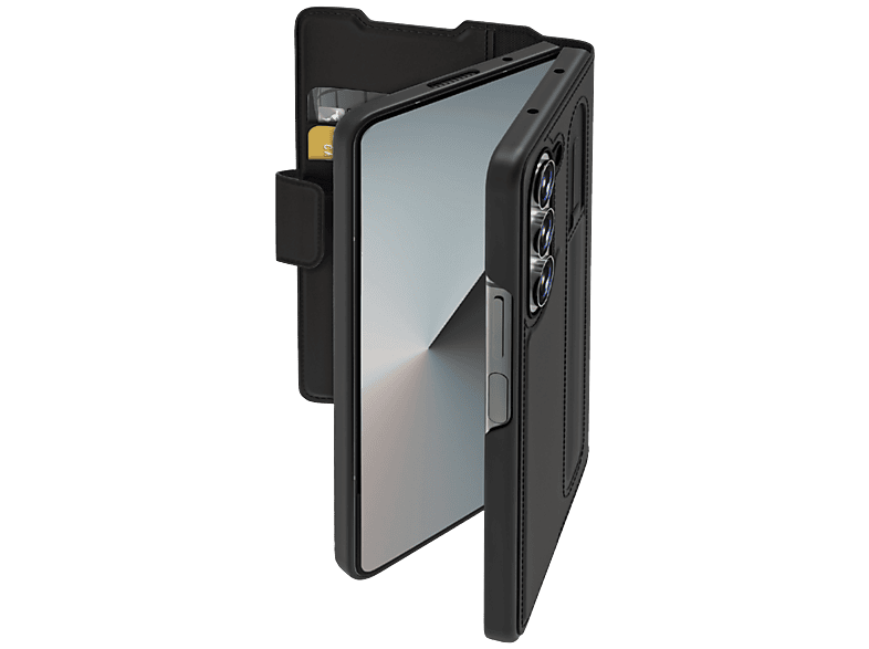 Étui portefeuille avec support Sbs pour Samsung Galaxy Z Fold 7 Noir